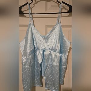 Heart Print Pajama Set